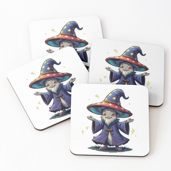Item preview, Premium Cool Trendy Best Gift – Dancing Mushroom Wizard Sticker Reloaded-Viral Drop 2025 designed and sold by Imaginarium of Chaos falcon88 .
