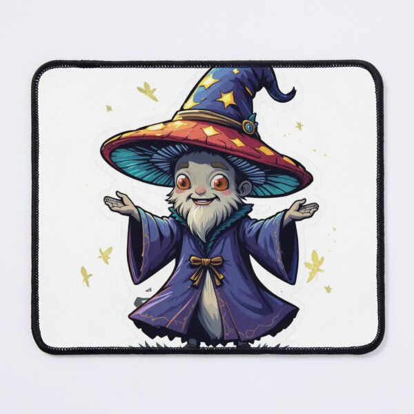 Item preview, Premium Cool Trendy Best Gift – Dancing Mushroom Wizard Sticker Reloaded-Viral Drop 2025 designed and sold by Imaginarium of Chaos falcon88 .