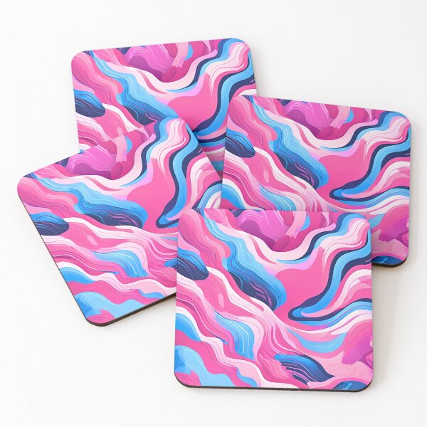 Item preview, Striking Pink and Blue Camo Artwork designed and sold by CamouflageLab.