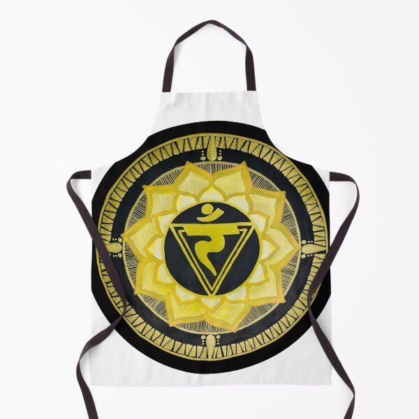 Item preview, Solar Plexus Chakra Energy Mandala designed and sold by soulandhobby.