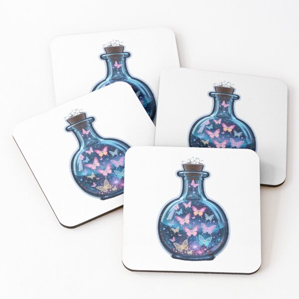 Item preview, Premium Cool Trendy Best Gift – Butterfly Potion Sticker Reloaded-Viral Drop 2025 designed and sold by Imaginarium of Chaos falcon88 .
