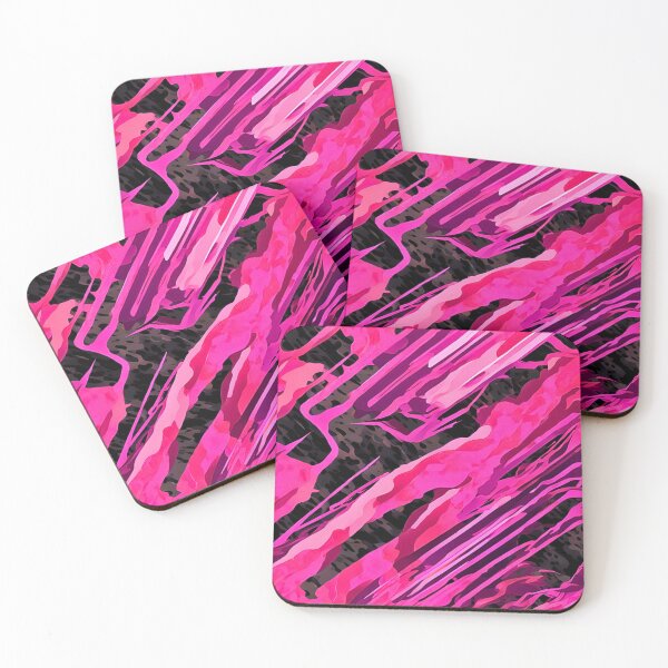 Item preview, Vibrant Hot Pink and Camo Pattern designed and sold by CamouflageLab.