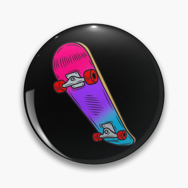 Item preview, Colorful Androgynous Pride Skateboard – Androgynous Skater Art designed and sold by Travelslightly.