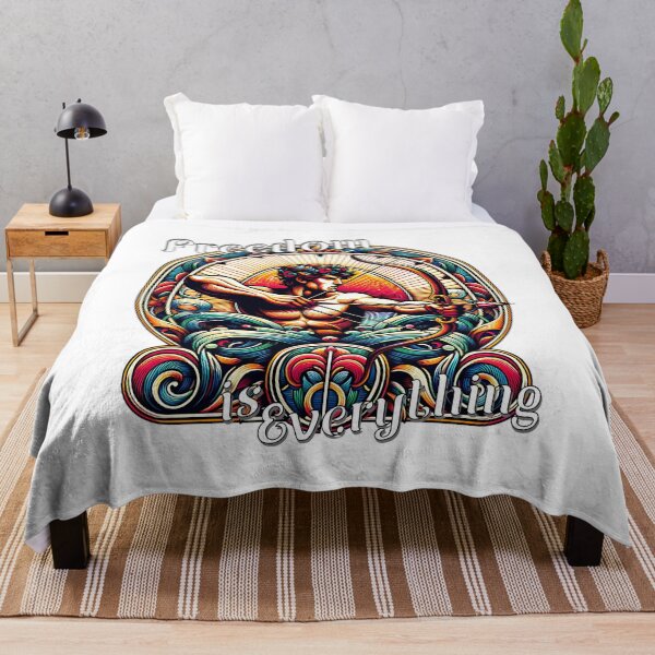 Item preview, Freedom Is Everything – Sagittarius Archer Art Nouveau Style designed and sold by NSB-Design.