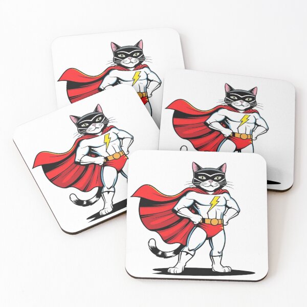 Item preview, Thunder Cat Superhero Graphic Tee designed and sold by WeirdSketcher.