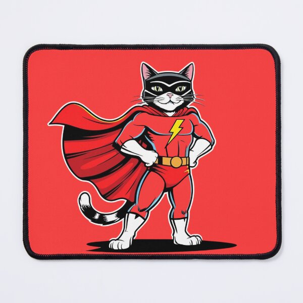 Item preview, Thunder Cat Superhero Graphic Tee designed and sold by WeirdSketcher.