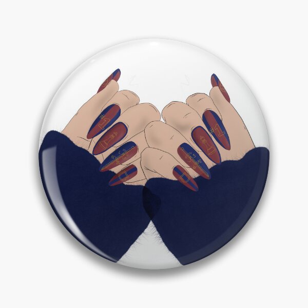 Item preview, Barca Femeni Nails designed and sold by FifaFangirl10.
