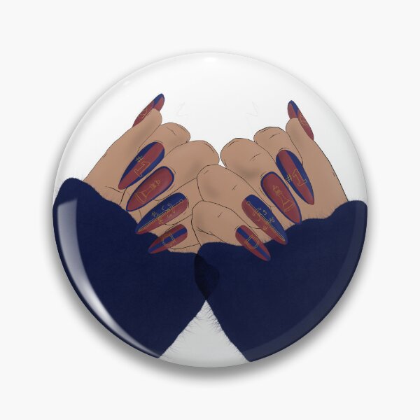 Item preview, Barca Femeni Nails designed and sold by FifaFangirl10.