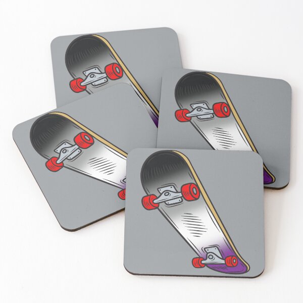 Item preview, Colorful Asexual Pride Skateboard – Asexual Skater Art designed and sold by Travelslightly.