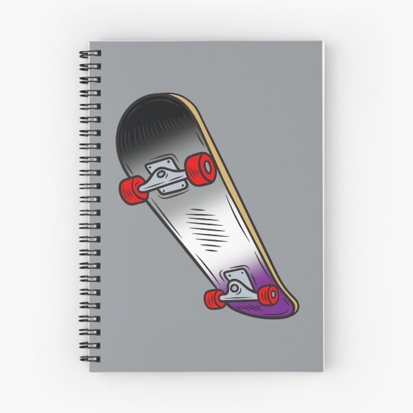Item preview, Colorful Asexual Pride Skateboard – Asexual Skater Art designed and sold by Travelslightly.