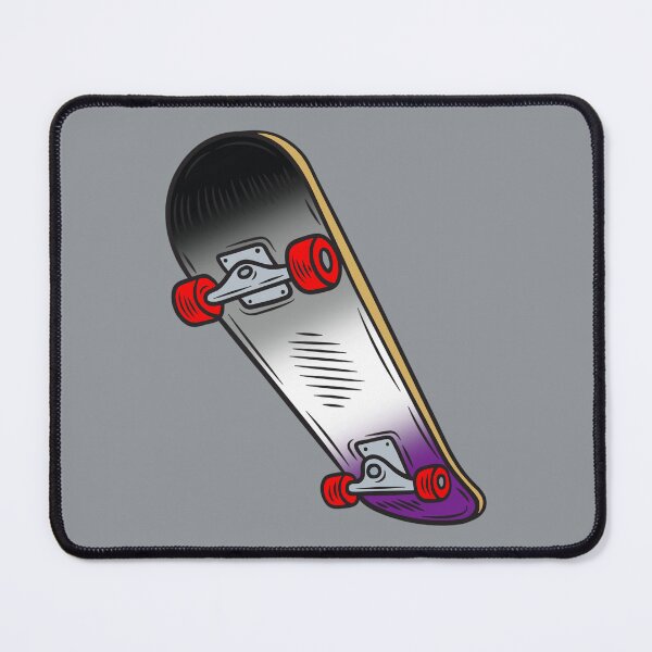 Item preview, Colorful Asexual Pride Skateboard – Asexual Skater Art designed and sold by Travelslightly.