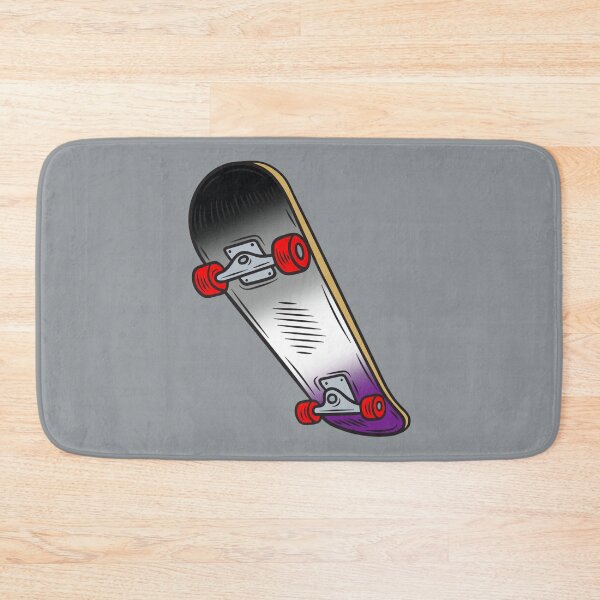 Item preview, Colorful Asexual Pride Skateboard – Asexual Skater Art designed and sold by Travelslightly.
