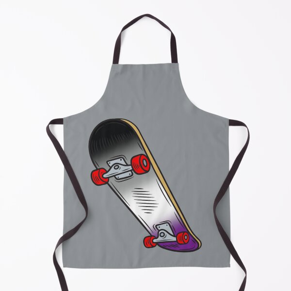 Item preview, Colorful Asexual Pride Skateboard – Asexual Skater Art designed and sold by Travelslightly.