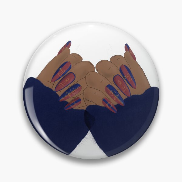Item preview, Barca Femeni Nails designed and sold by FifaFangirl10.