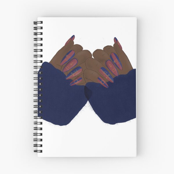 Item preview, Barca Femeni Nails designed and sold by FifaFangirl10.