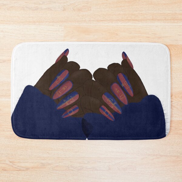 Item preview, Barca Femeni Nails designed and sold by FifaFangirl10.