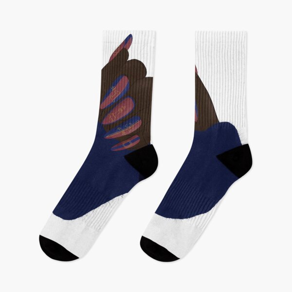 Item preview, Barca Femeni Nails designed and sold by FifaFangirl10.