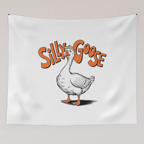 Item preview, Trump, Goose, Silly, funnyfits70, Humor, Funny, retro, vintages, funny quotes, animal humor, designed and sold by FunnyFits70.