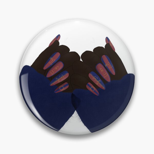 Item preview, Barca Femeni Nails designed and sold by FifaFangirl10.