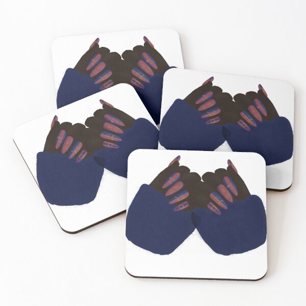 Item preview, Barca Femeni Nails designed and sold by FifaFangirl10.