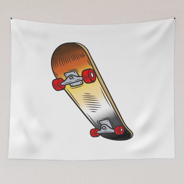 Item preview, Colorful Gay Bear Pride Skateboard – Bear Skater Art designed and sold by Travelslightly.