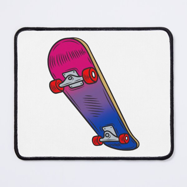 Item preview, Colorful Bisexual Pride Skateboard – Bi Skater Art designed and sold by Travelslightly.