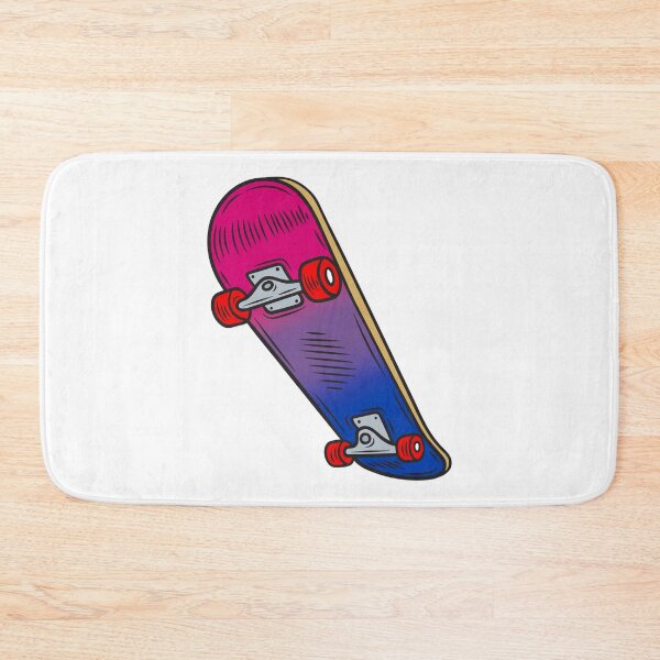 Item preview, Colorful Bisexual Pride Skateboard – Bi Skater Art designed and sold by Travelslightly.