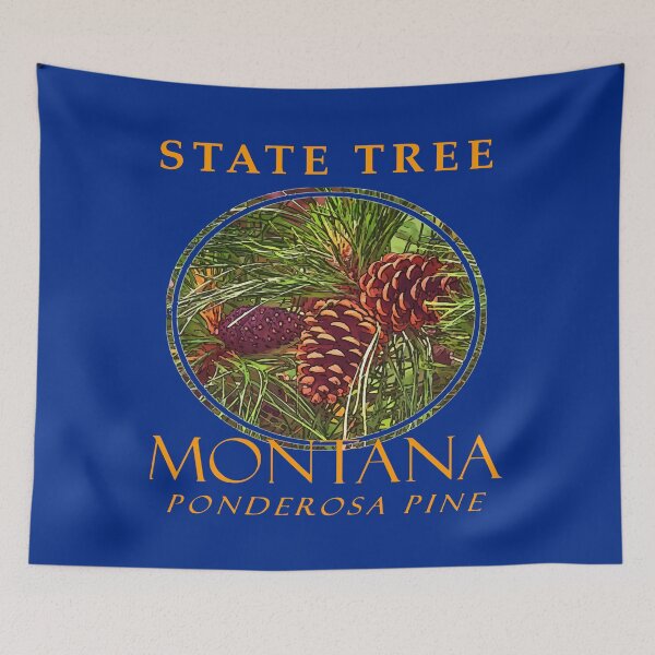 Item preview, Montana Territory Tree The Ponderosa Pine designed and sold by taiche.