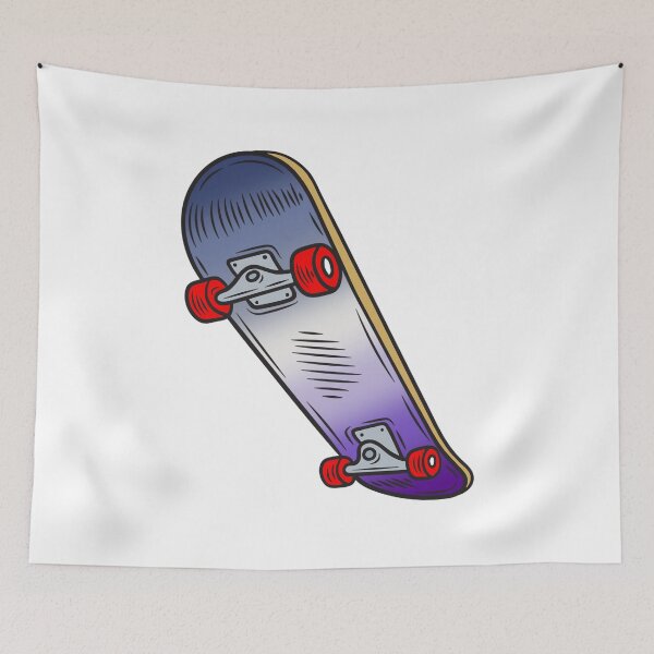 Item preview, Colorful Butch Lesbian Pride Skateboard – Butch Skater Art designed and sold by Travelslightly.