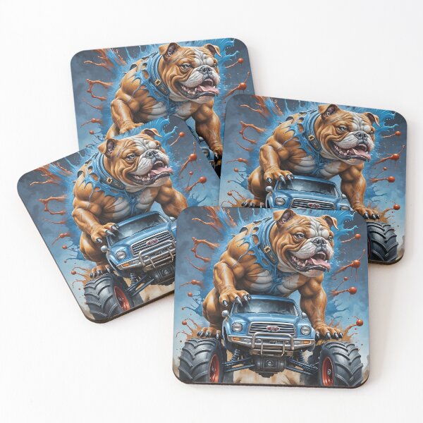 Item preview, Bulldog Monster Truck Jam designed and sold by SlobberBob.
