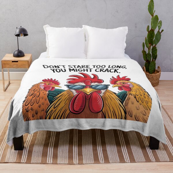Item preview, Rooster and Hens, Farm Life, Crack, funnyfits70, Humor, Funny, retro, vintages, funny quotes, animal humor, designed and sold by FunnyFits70.