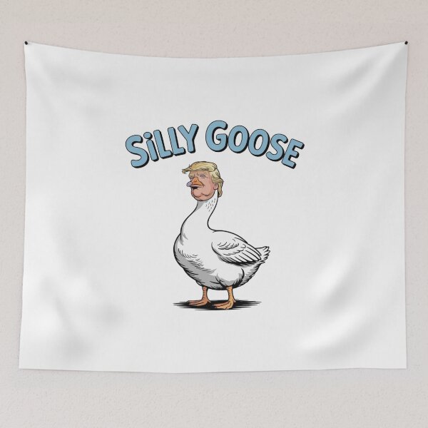 Item preview, Trump, Goose, Silly, funnyfits70, Humor, Funny, retro, vintages, funny quotes, animal humor, designed and sold by FunnyFits70.