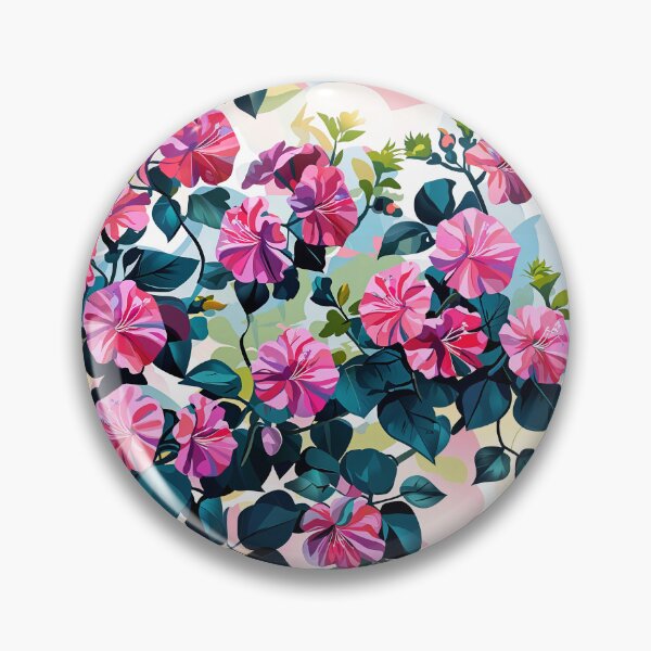 Item preview, Bougainvillea Vines Pattern designed and sold by ArtDzignsZA.