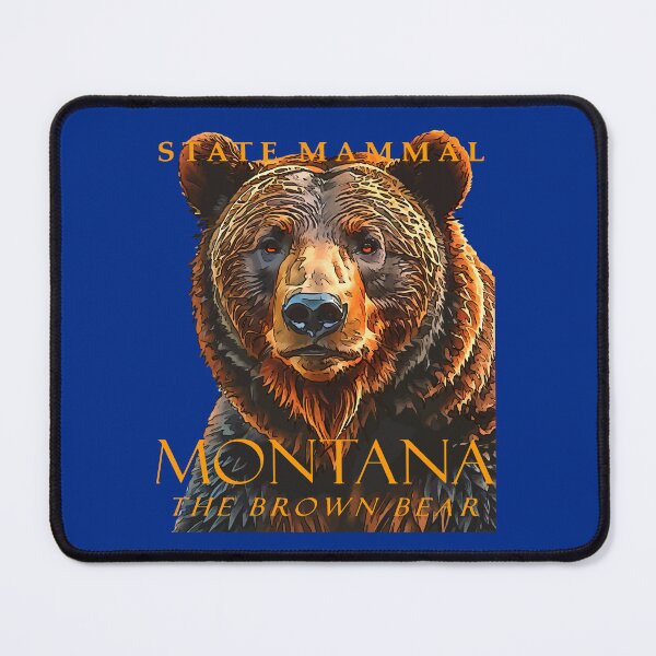 Item preview, Montana Territory Mammal The Brown Bear designed and sold by taiche.