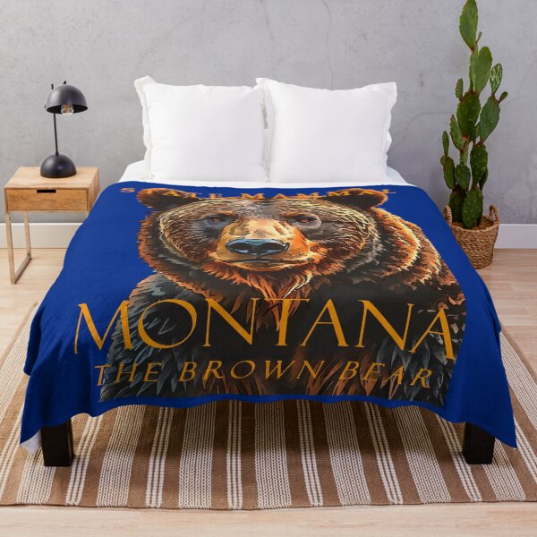 Item preview, Montana Territory Mammal The Brown Bear designed and sold by taiche.