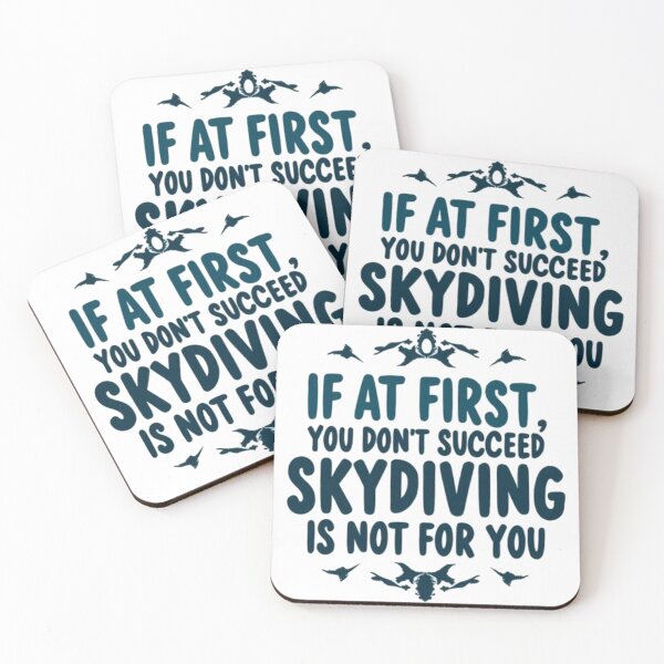 Item preview, Skydiving and Humor: Fatally Funny Failure designed and sold by latelierdechris.