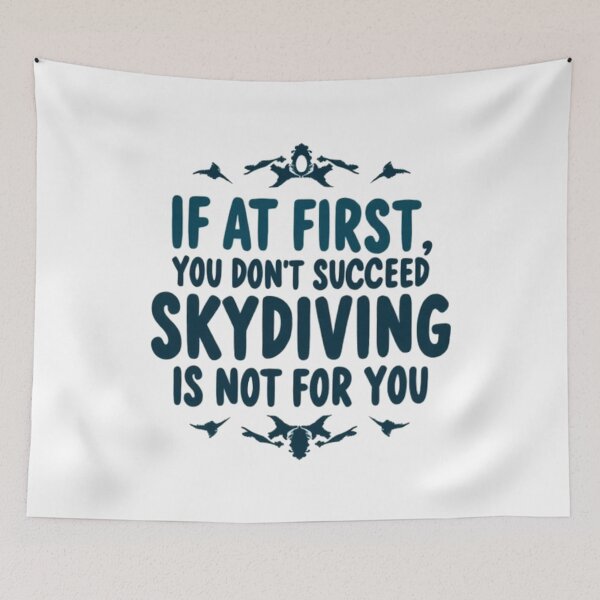 Item preview, Skydiving and Humor: Fatally Funny Failure designed and sold by latelierdechris.