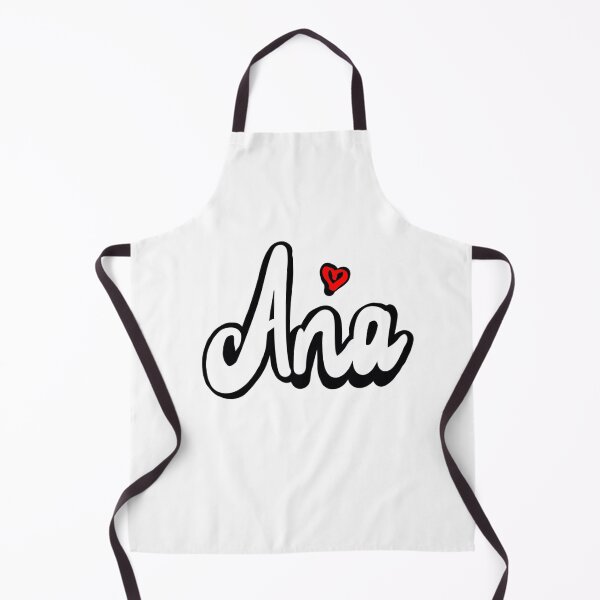 Item preview, Ana popular girls first name in white. Personalized personalised customised name Ana designed and sold by Artonmytee.