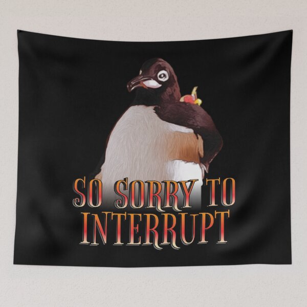 Item preview, So Sorry To Interrupt designed and sold by Dreamy-Scenes.