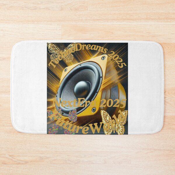 Item preview, Techno Dreams 2025 – Futuristic EDM Speaker & Butterfly Design designed and sold by Azazel77.