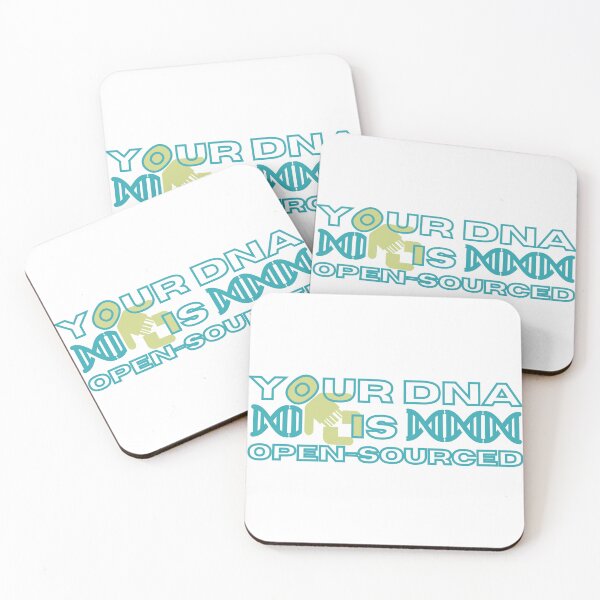 Item preview,  “Your DNA Is Open-Source” – Biotech Satire Sticker/Poster/Apparel designed and sold by CherryGallery.