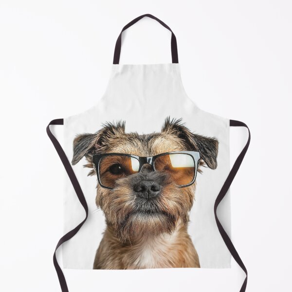 Item preview, Funny cool Border Terrier Dog wearing sunglasses designed and sold by LazyOwlStore.