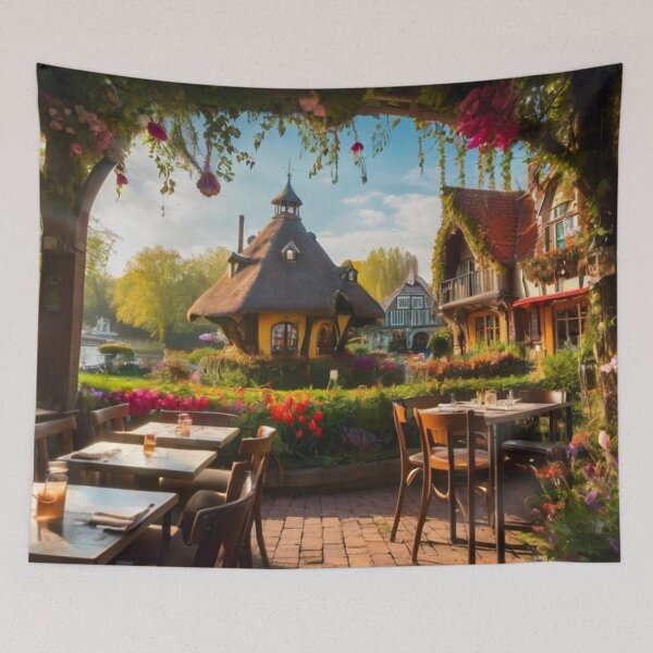 Item preview, A Fairy Tale Dining Escape in the Heart of the City designed and sold by BlareBlare.