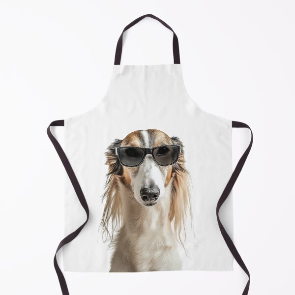Item preview, Funny cool Borzoi Dog wearing sunglasses designed and sold by LazyOwlStore.