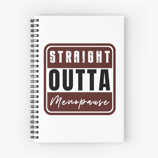 Item preview, Straight Outta Menopause Women's Humor  designed and sold by Anniko Art Studio.