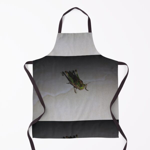 Item preview, Close up of Grasshopper on white ceramic.  designed and sold by Yusuf-Design.