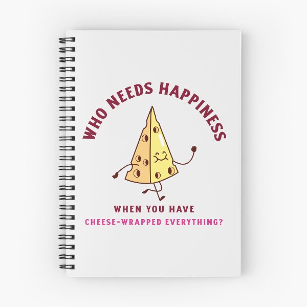 Item preview, Who needs happiness when you have cheese-wrapped everything? designed and sold by dreamlandbuyers.