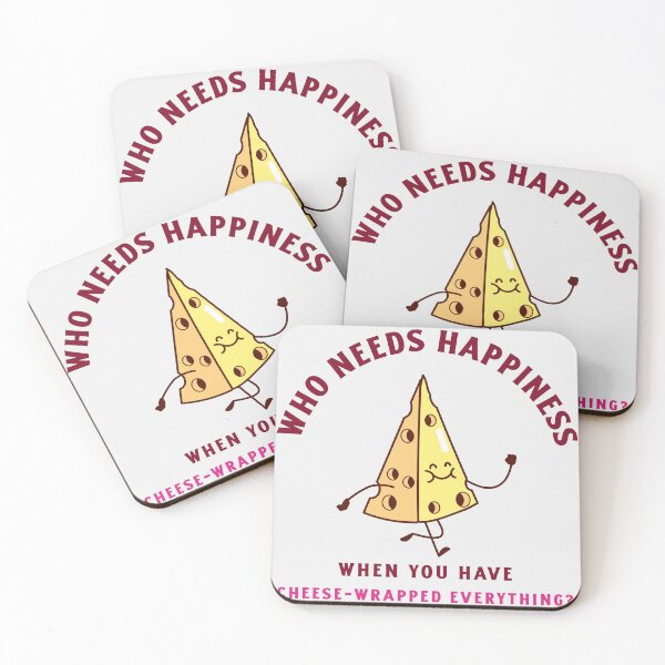 Item preview, Who needs happiness when you have cheese-wrapped everything? designed and sold by dreamlandbuyers.