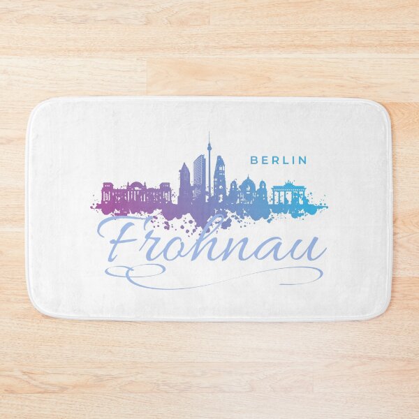 Item preview, Berlin skyline with Frohnau lettering designed and sold by Ecmoprints.