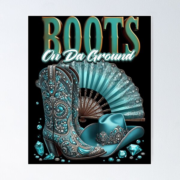 Item preview, Retro Boots Western Country Music designed and sold by LexiaOleveda.